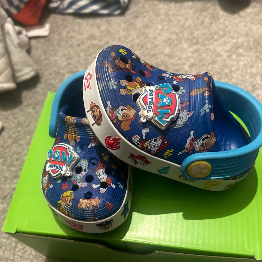 Paw Patrol baby Crocs